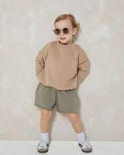 Load image into Gallery viewer, Khaki Raw Hem Shorts