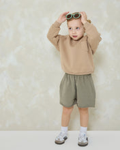Load image into Gallery viewer, Khaki Raw Hem Shorts