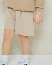 Load image into Gallery viewer, Stone Raw Hem Shorts
