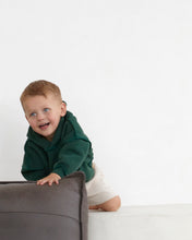 Load image into Gallery viewer, Forrest Green Exposed Seam Hoodie