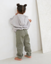 Load image into Gallery viewer, Dove Grey Exposed Seam Hoodie