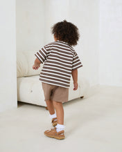 Load image into Gallery viewer, Chocolate Retro Stripe T-shirt