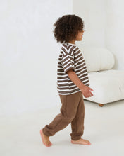 Load image into Gallery viewer, Chocolate Retro Stripe T-shirt