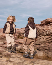 Load image into Gallery viewer, Quilted Taupe Gilet