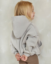 Load image into Gallery viewer, Dove Grey Exposed Seam Hoodie