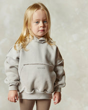 Load image into Gallery viewer, Dove Grey Exposed Seam Hoodie