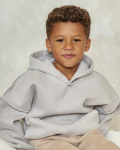 Load image into Gallery viewer, Dove Grey Exposed Seam Hoodie
