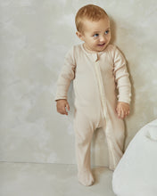 Load image into Gallery viewer, Nude Ribbed Baby Grow