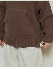 Load image into Gallery viewer, Coffee Knit Hoodie
