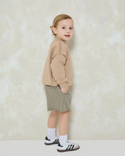 Load image into Gallery viewer, Khaki Raw Hem Shorts
