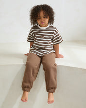 Load image into Gallery viewer, Chocolate Retro Stripe T-shirt
