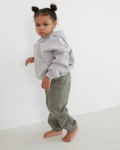 Load image into Gallery viewer, Dove Grey Exposed Seam Hoodie
