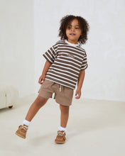 Load image into Gallery viewer, Chocolate Retro Stripe T-shirt

