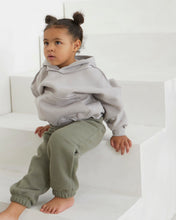 Load image into Gallery viewer, Dove Grey Exposed Seam Hoodie
