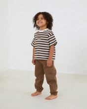 Load image into Gallery viewer, Chocolate Retro Stripe T-shirt
