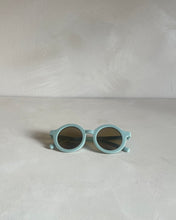 Load image into Gallery viewer, Blue Round Sunglasses
