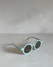 Load image into Gallery viewer, Blue Round Sunglasses
