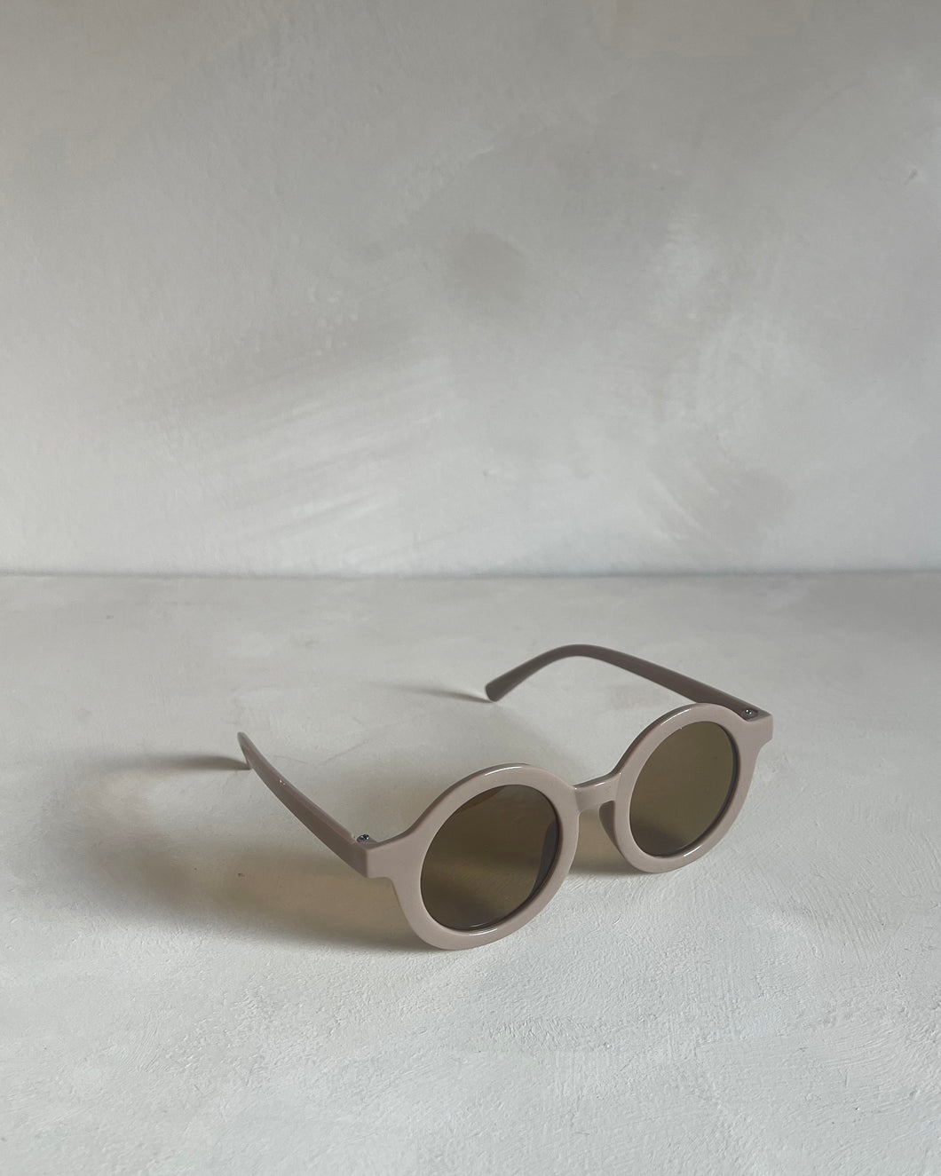 Brown Round Sunglasses