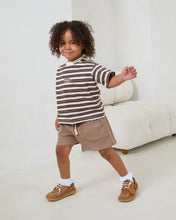 Load image into Gallery viewer, Chocolate Retro Stripe T-shirt
