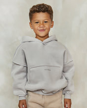 Load image into Gallery viewer, Dove Grey Exposed Seam Hoodie
